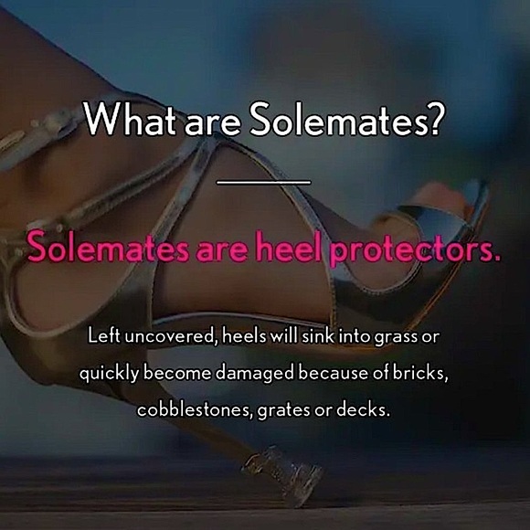 NWT SoleMates High Heel Protectors + Stiletto Protectors NWT - Picture 7 of 13
